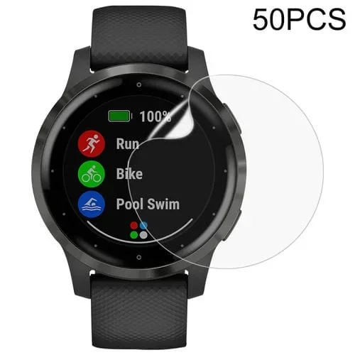 Protector de Pantalla Soft Hydrogel para Garmin Vivoactive 4S 50 unidades