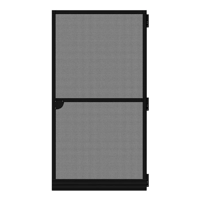 Puerta mosquitera abatible basic marron 100x210cm