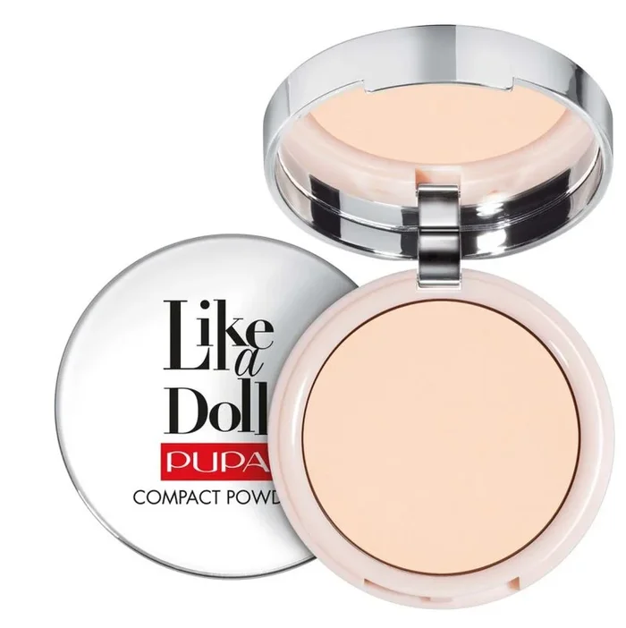 PUPA Milano Like a Doll Compact Powder polvo facial 10 g 001 Porcelain