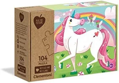 Puzzle eco 104 piezas unicornios
