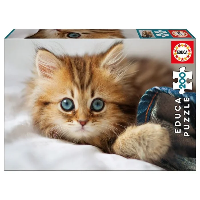 Puzzle educa 200 pzas gatito