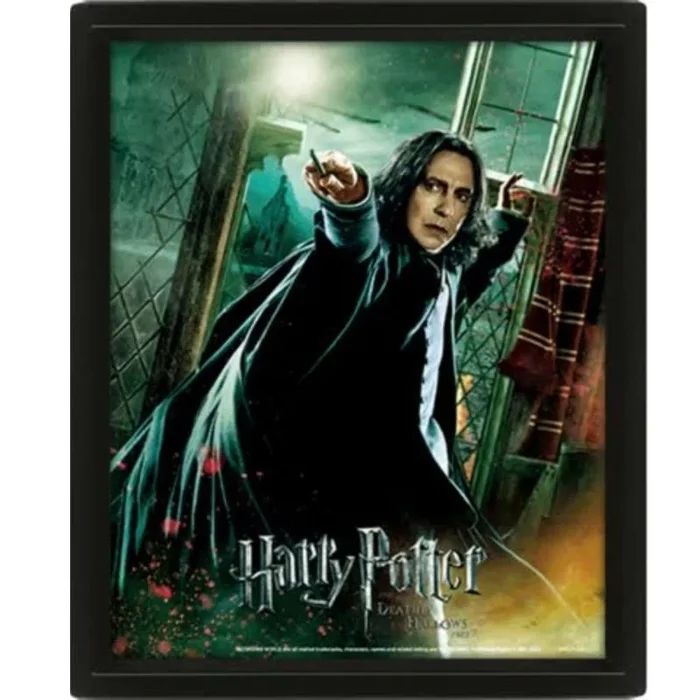 Pyramid International – Marco Harry Potter – Profesor Snape – Efecto 3D – 25 x 20 cm – Licencia oficial
