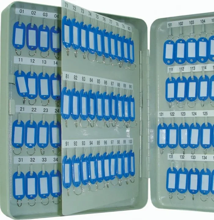 Q-CONNECT KF04275 caja portallaves y organizador Azul