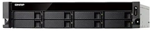 QNAP TS-863XU-RP NAS Bastidor (2U) Ethernet Negro GX-420MC