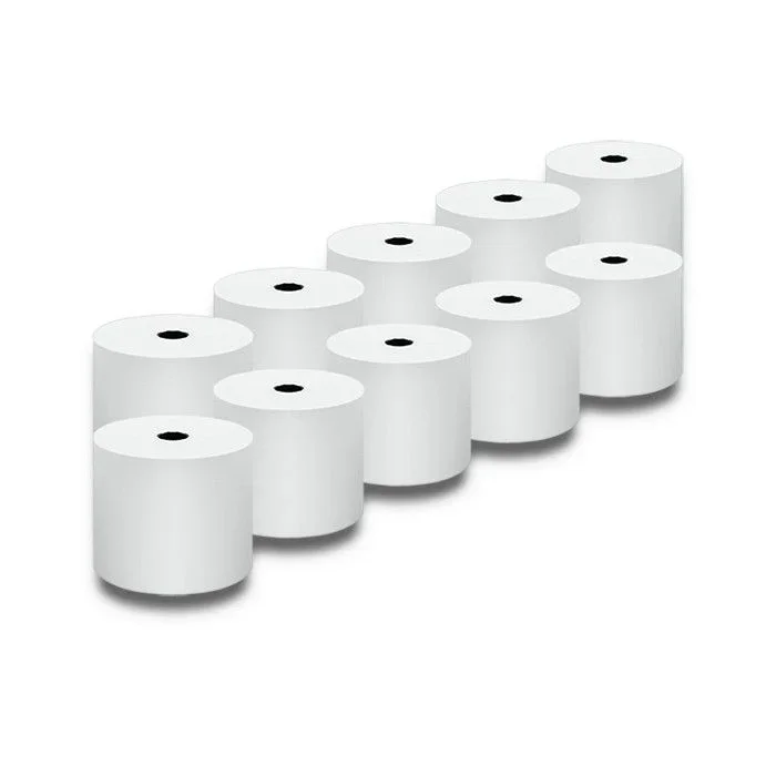 Qoltec 51897 rollo térmico 57 x 40 | 55g/m2 | 10 piezas | sin bpa