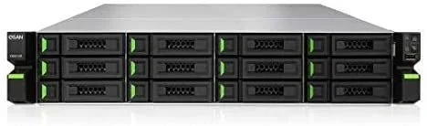 Qsan cabina xcubenas xn5012r rackmount 2u12 +6 bay,intel celeron 2.9 ghz dual-core,8gb,18 slots,3 años