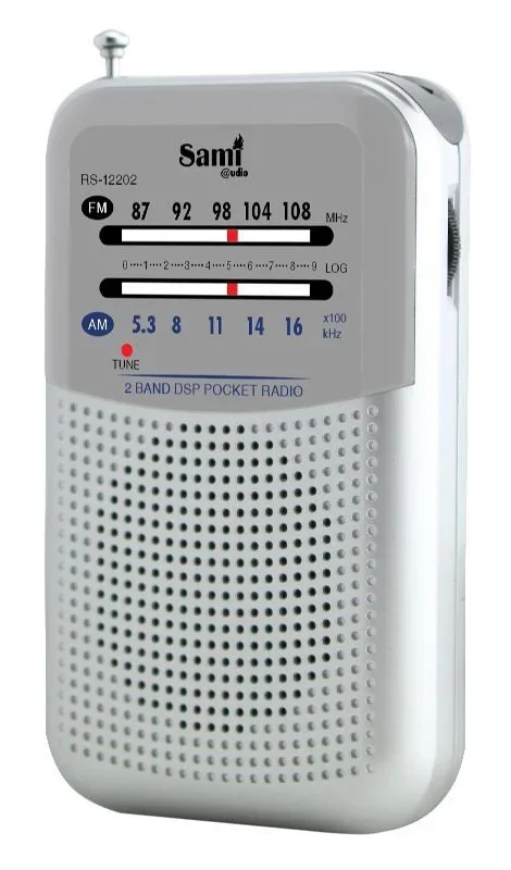 Radio sami 2 bandas mini recepcion hq c/auricular