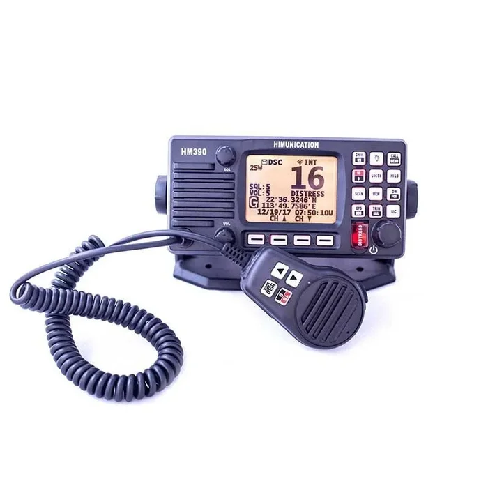 Radio vhf fija himunication hm390 con nmea0183 y dsc