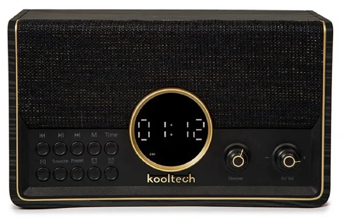 Radio vintage kooltech house negro bluetooth – radio – usb –