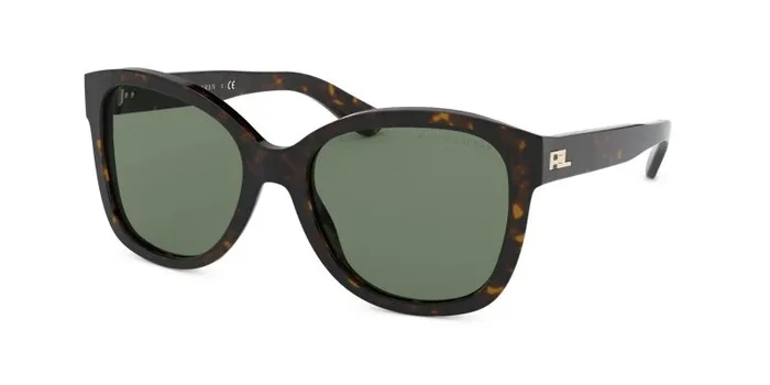 Ralph Lauren 0RL8180 Gafas, Dark Havana/Green, 54/18/140 Eyewear