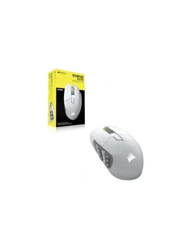 Raton corsair scimitar elite wireless blanco ch-9314011-ww