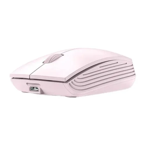 Ratón Inalámbrico Óptico Mini 3 Teclas Laptop Versión de Batería (Rosa)
