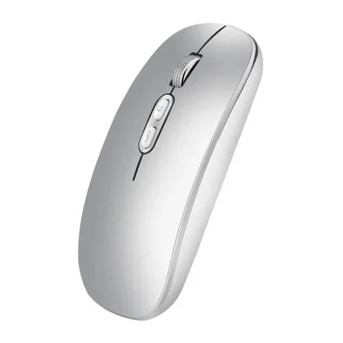 Ratón Recargable Inalámbrico Hxsj M103 1600Dpi 2.4Ghz (Plata)