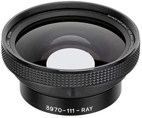 Raynox HD-6600PRO-43 lente de cámara videocámara Objetivo ancho Negro