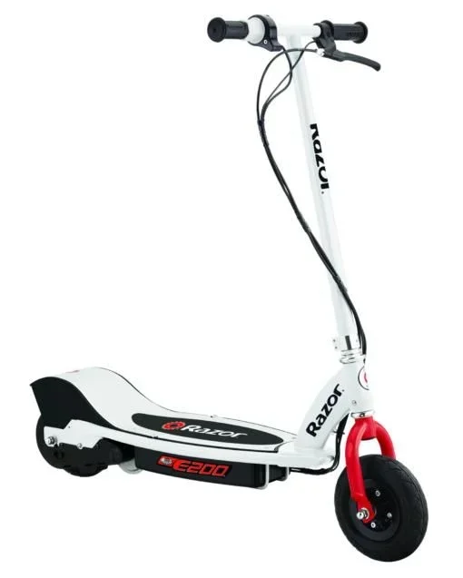 Razor E200 19 kmh Rojo, Blanco