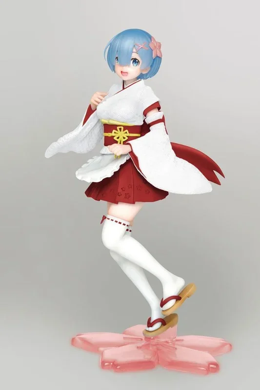 Re: zero starting life in another world estatua rem japanese maid ver. renewal edition 23 cm