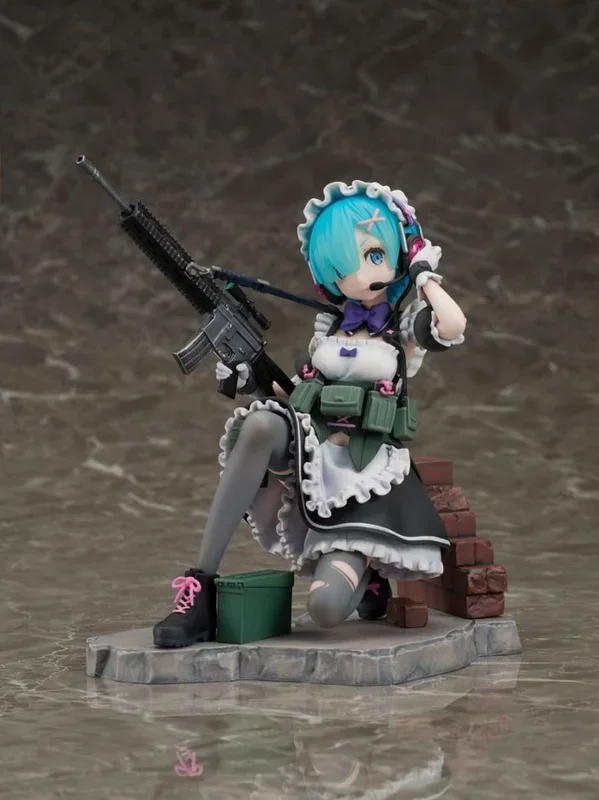 Re:Zero -Starting Life in Another World- Rem (Military Ver.) Figura de PVC a escala 1:7