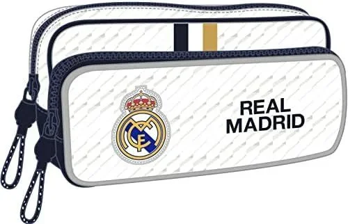 Real madrid portatodo con bolsillo 21x11x6