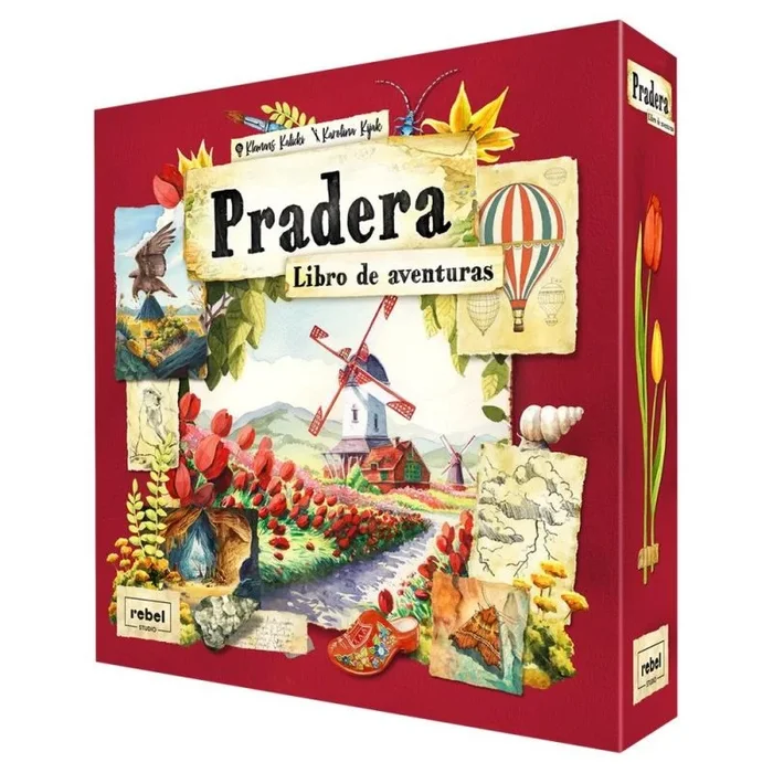 Rebel | Pradera: Libro de Aventuras | Juego de Mesa | A Partir de 10 Años | De 1 a 4 Jugadores | 60-90 Minutos por Partida | Español