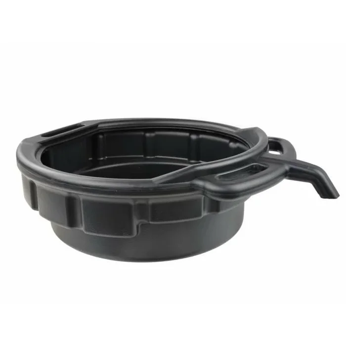 Recipiente de drenaje para aceite Hogert 10 litros, uso en talleres, cambio de aceite limpio, estructura resistente, ideal para mantenimiento automotriz