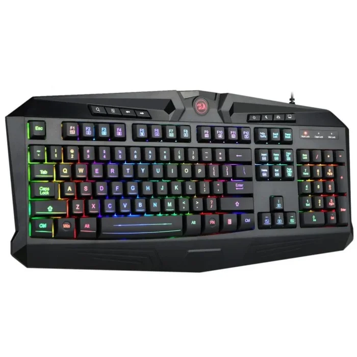 Redragon harpe pro k503a rgb teclado gaming usb – iluminacion rgb – antighosting