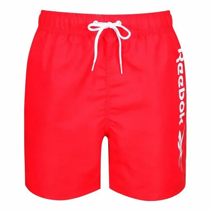 Reebok Bañador para hombre Yestin, rojo, L