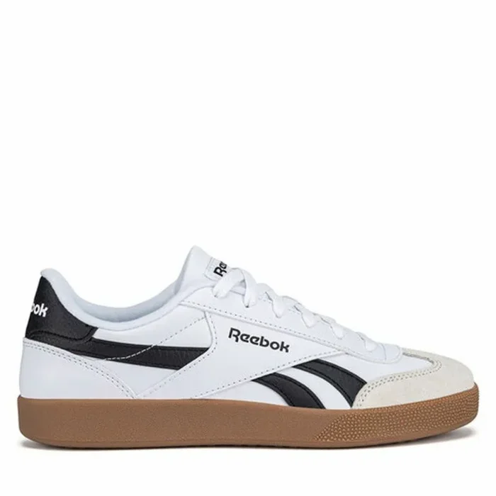 Reebok Zapatillas de Tenis Unisex Smash Edge S, Color Blanco/Negro/Goma de mascar, Talla 35, Goma Blanca y Negra., 37.5 EU