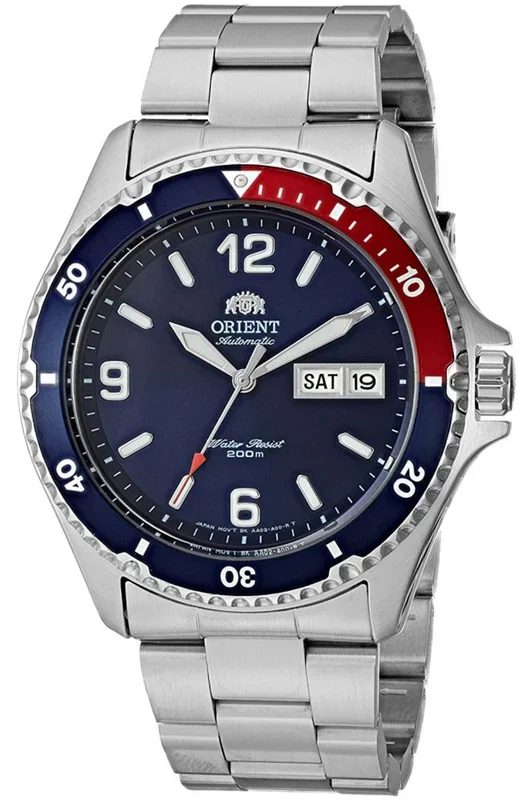 Reloj Orient FAA02009D9 Acero Inoxidable correa color: Metálico Dial Azul Analógico Unisex
