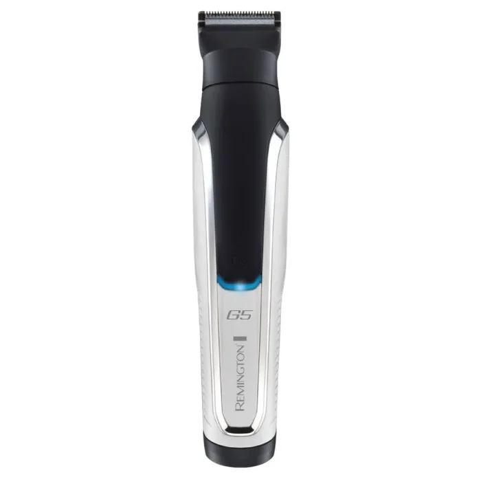 Remington Recortadora de Barba y Cortapelos G5 Graphite Series – Barbero y Máquina de Cortar Pelo Inalámbrico, Revestimiento de Grafito, 9 Accesorios, 90 min Autonomía, Resistente al Agua – PG5000