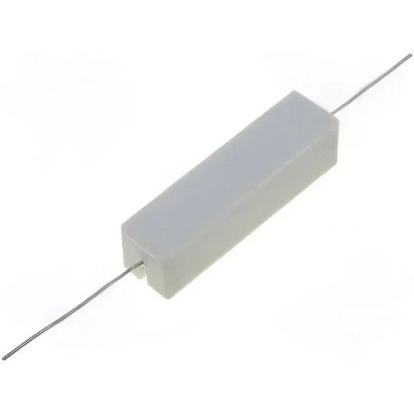 Resistencia Bobinada Axial 1K 5W 5% Medidas 9,5×9,5x22mm