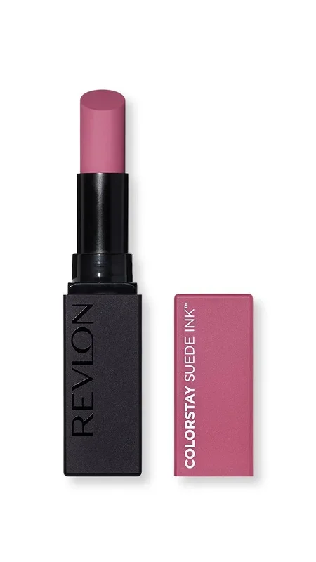 Revlon ColorStay Suede Ink, Pintalabios Mate de Larga duración, Enriquecido con Vitamina E (Tono 009 In Charge)