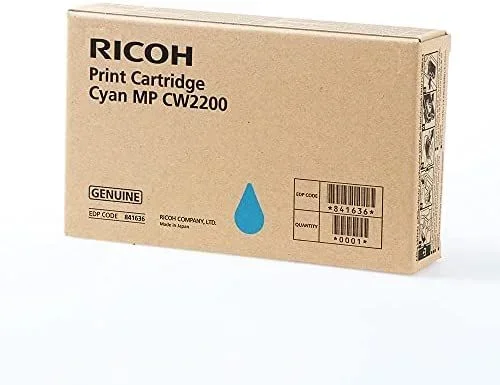 Ricoh 841636 cartucho de tinta 1 pieza(s) Original Cian