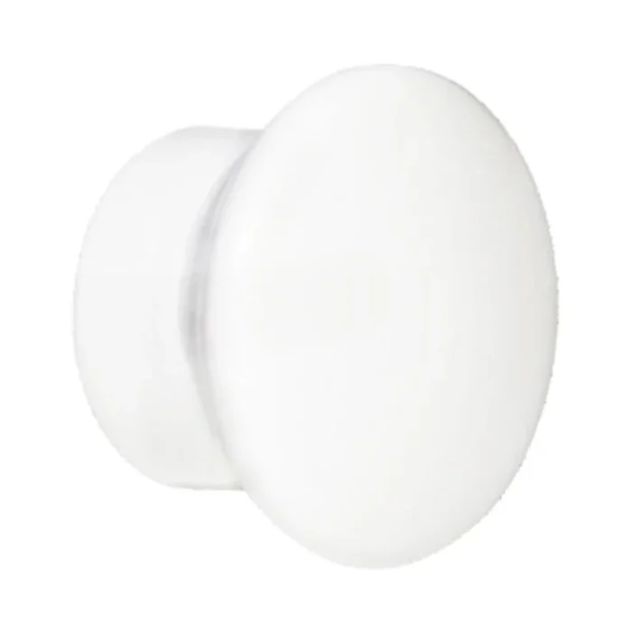 RIEL CHYC Terminal Zirconio para Barras Ø 20 mm. Tapon Blanco (Pack 2 Unidades)