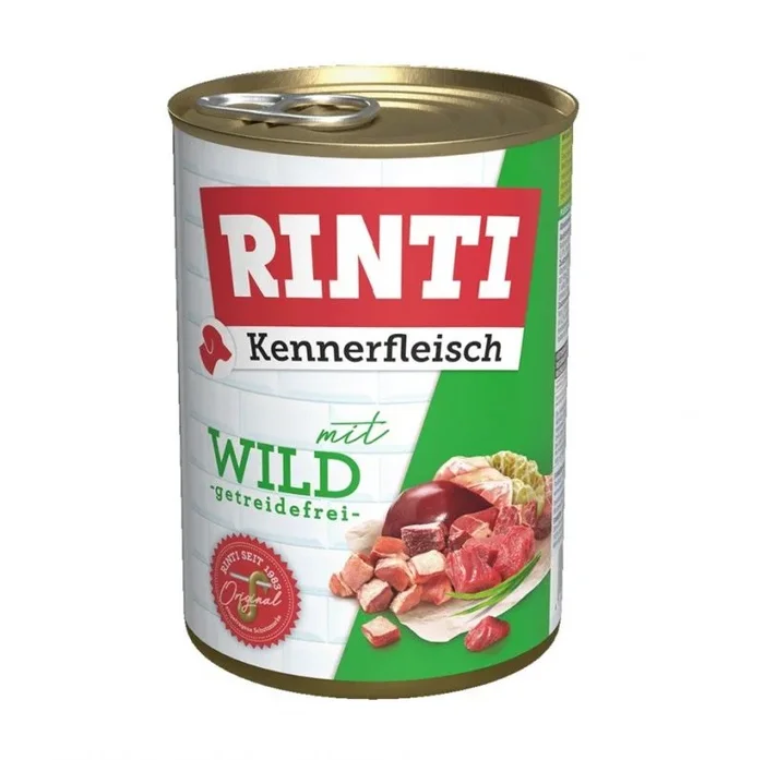RINTI 91054 alimento húmedo para perros Caza Adulto 400 g