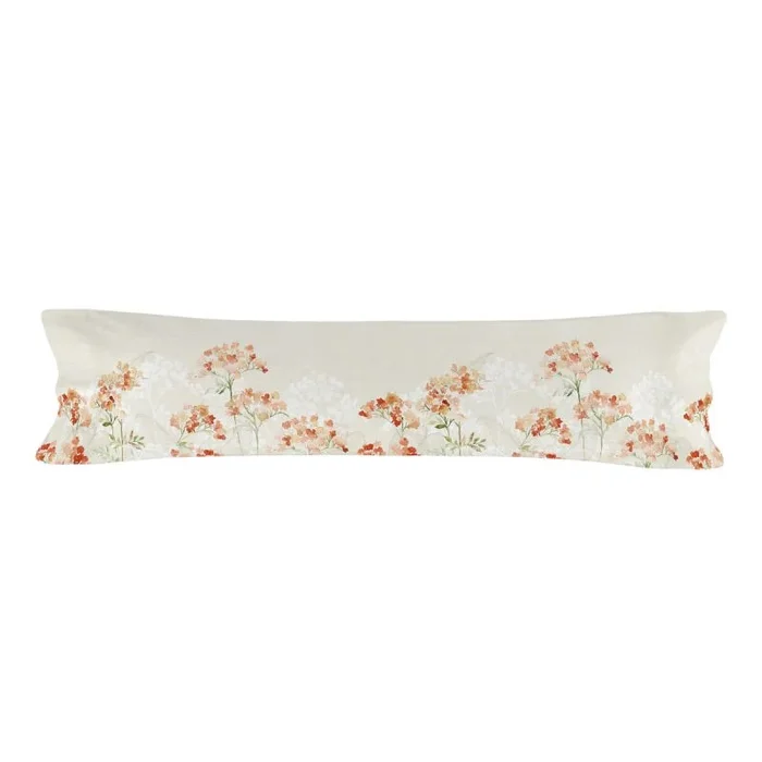 Riomaggiore Funda Almohada Multicolor, 45×155 cm (Cama 135/140), 100% Algodón, Calidad de 150