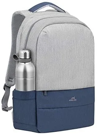 Rivacase 7562 39,6 cm (15.6″) Mochila Gris, Marina