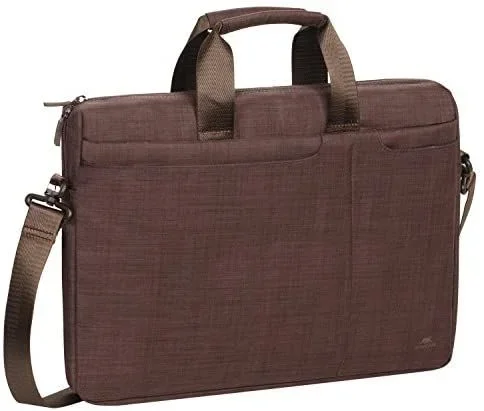 Rivacase 8335 BROWN maletines para portátil 39,6 cm (15.6″) Maletín Marrón