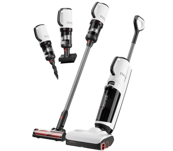 Roborock Dyad Pro Combo aspiradora de mano Negro, Blanco Sin bolsa