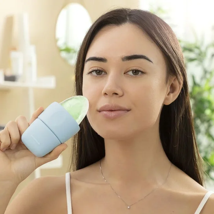 Rodillo facial de hielo doble riller innovagoods