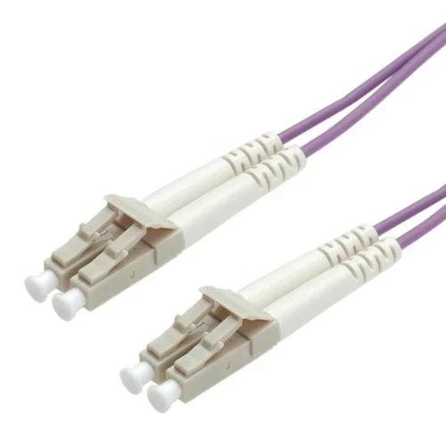 ROLINE Fibre Optic Jumper Cable, 50/125 µm, LC/LC, OM4, purple 20 m cable de fibra optica Violeta