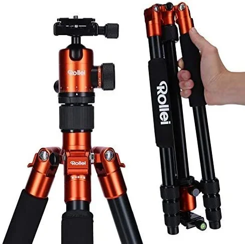 Rollei C5i tripode Digitales / cámaras de película 3 pata(s) Naranja