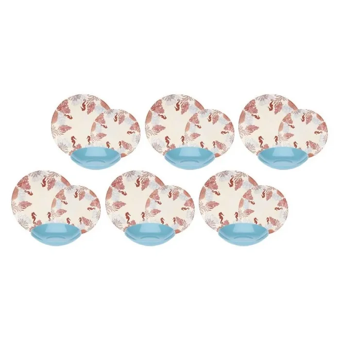 Rose&tulipani seabed dinner service for 6 people