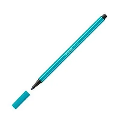 Rotulador premium STABILO Pen 68 – Caja con 10 unidades color azul claro