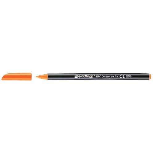 Rotulador punta fina 1200 naranja fluorescente edding
