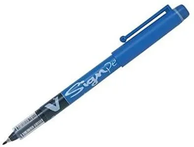 Rotulador vsignpen punta fibra azul pilot