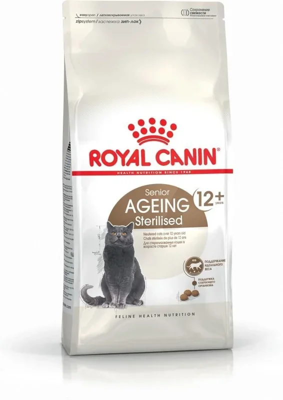 Royal Canin Comida para gatos Sterilised +12 4 Kg