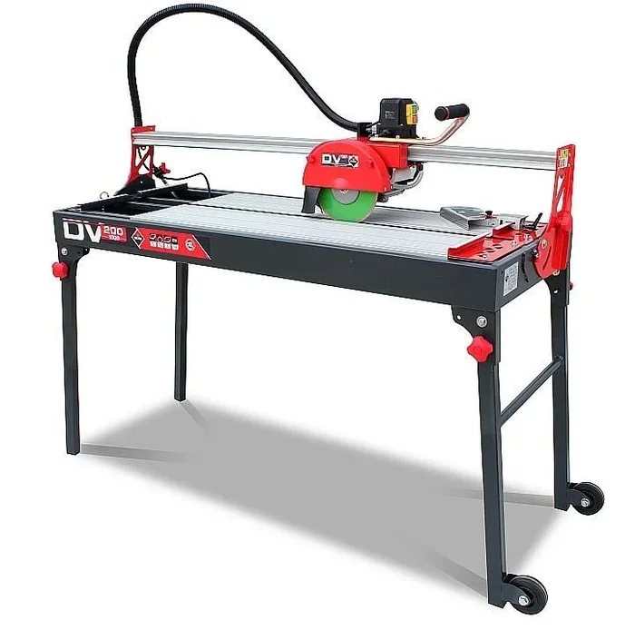 Rubi, sierra de mano circular DV-200 1000, 230V-50Hz, 1100 W, 2790 RPM, ideal para cortar azulejos, cerámica, mármol y granito, profundidad de corte 3,5 cm