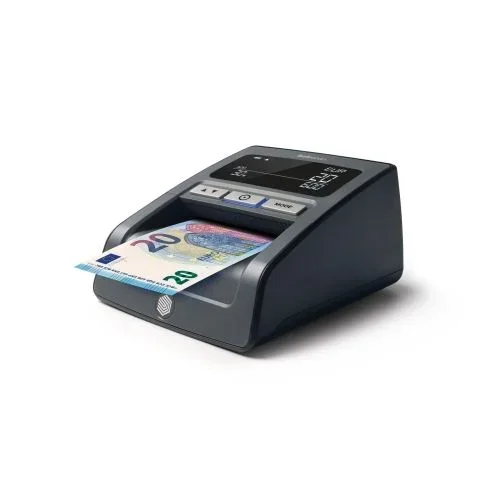 Safescan 155-s, detector de billetes falsos automático, detección 7 puntos para 12 divisas, bce testado, puerto usb + sd para actualizaciones, negro