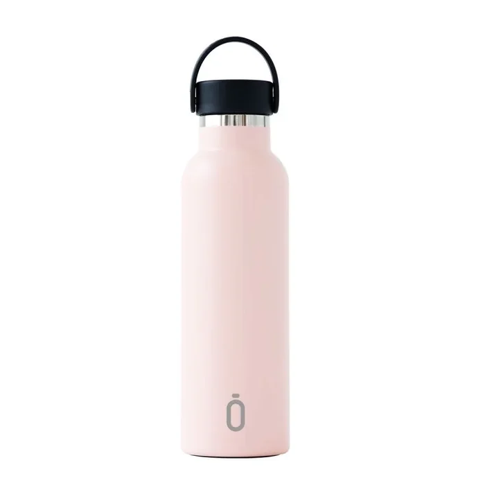 SAFTA COTTON CANDY – Botella Termo, Botella de Agua, Acero Inoxidable, Doble Aislamiento, 12h de Bebida Caliente y 24h de Bebida Fría, 7.3×25 cm, 600 ml