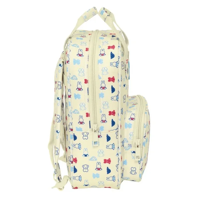Safta MIFFY BUDDY – Mochila Infantil, con Asas, Fácil Limpieza, Ideal para Niños de Diferentes Edades, Cómoda y Versátil, Calidad y Resistencia, 20x8x28 cm